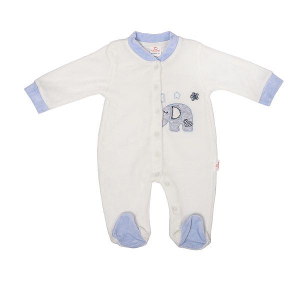 Βελουτέ Φορμάκι Motherbaby Ελεφαντάκι Σιέλ