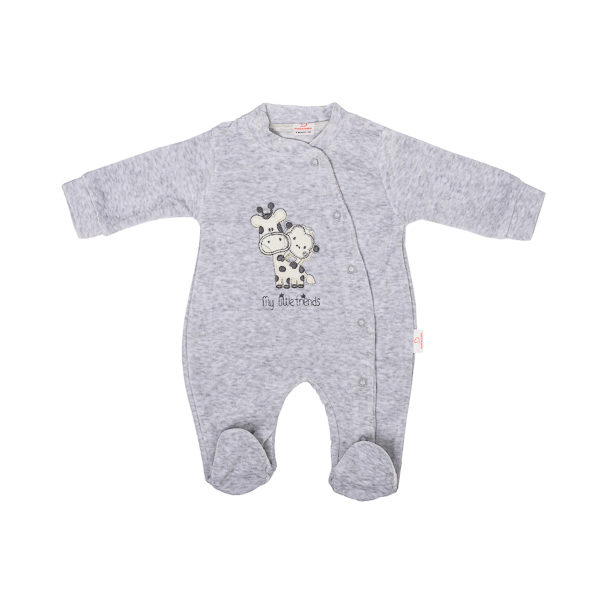 Βελουτέ Φορμάκι Motherbaby ΚαμηλοπάρδαληΓκρι