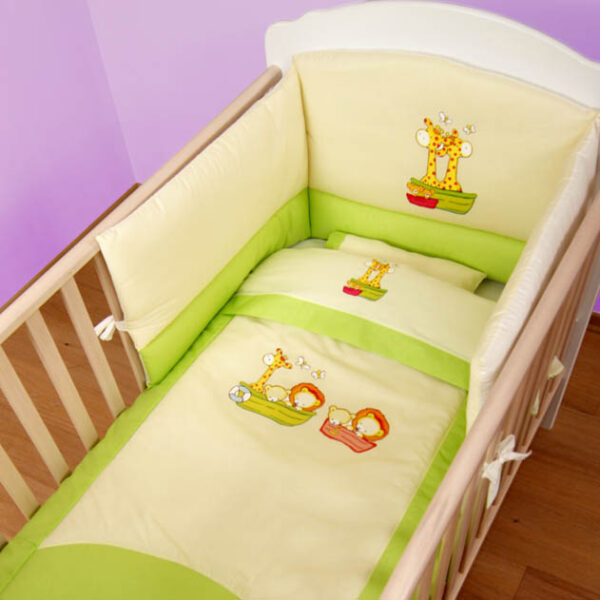 Προίκα μωρού Motherbaby Καμηλοπάρδαλη λαχανί