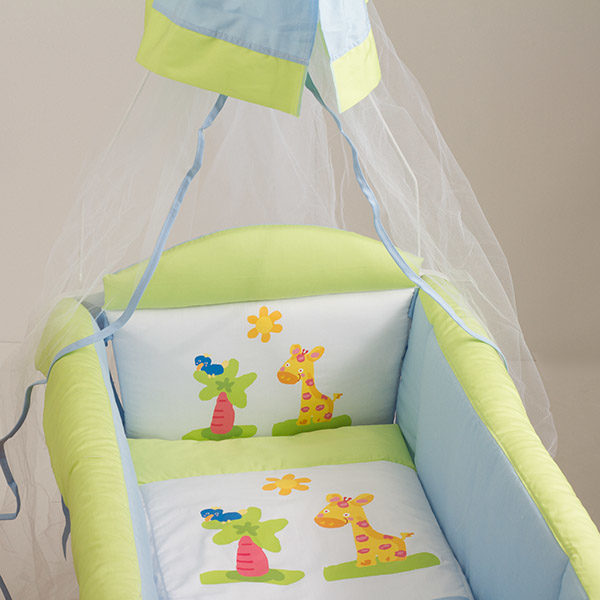 Προίκα Μωρού για Λίκνο Motherbaby Jungle Σιελ