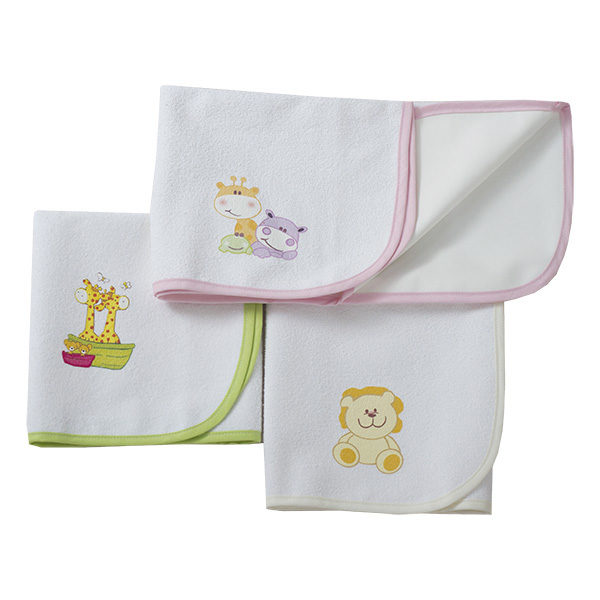 Σελτεδάκια Αδιάβροχα Καμηλοπάρδαλη Ροζ 40x60εκ 3τμχ