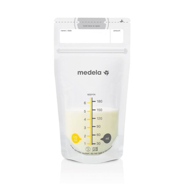 Σακούλα Αποθήκευσης Μητρικού Γάλακτος 180 ml Medela (25 τεμ)