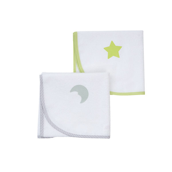 Σελτεδάκια Αδιάβροχα Αστέρι Λαχανί 60x80εκ 2τμχ