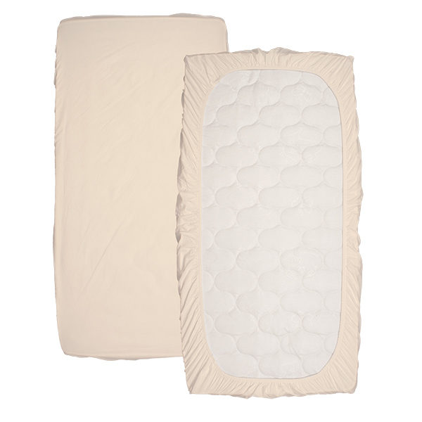 Κατωσέντονο με Λάστιχο Προεφηβικό στρώμα 68x178, Μπεζ