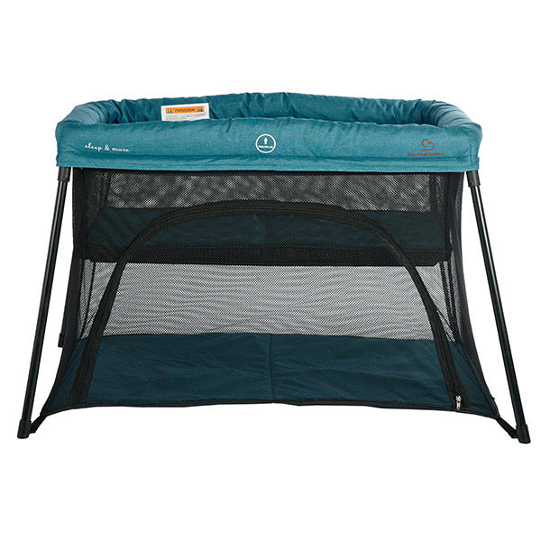 Λίκνο-Πάρκο Motherbaby Sleep and More P-6S Πετρόλ