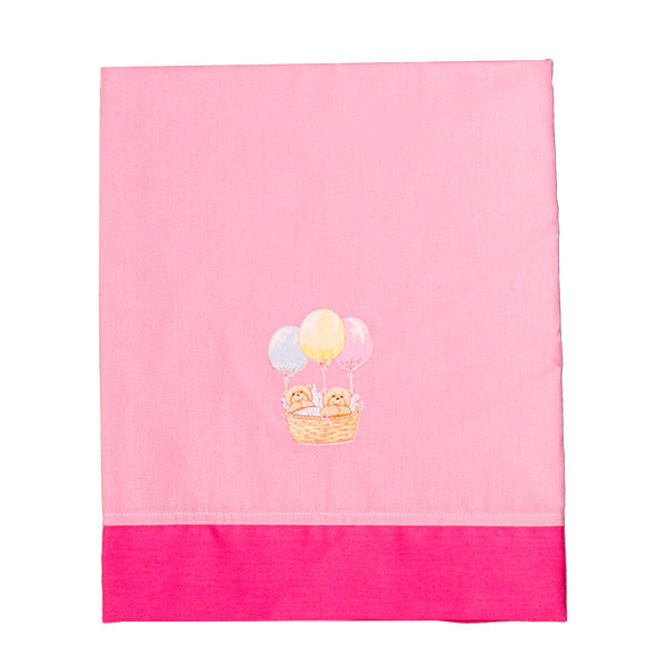 Πανωσέντονο λίκνο & καλαθούνας, Μπαλονι ροζ