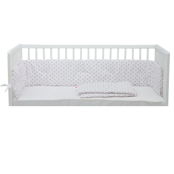 Πάντα Softy Λευκή Πουά Γκρί 2τεμ.(1.70x23x3εκ + 95x23x3εκ)