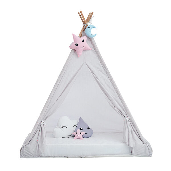 Montessori Tend Motherbaby Με Στρώμα Foam Γκρι 0-10 ετών Free Spirit