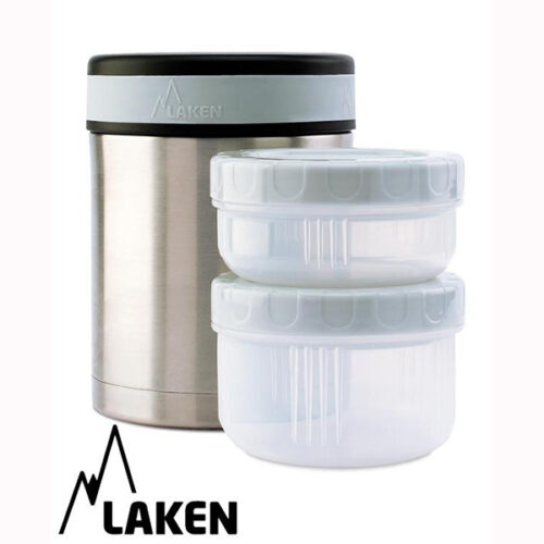 Θερμός Φαγητού Laken1L μαζί με 2 Πλαστικά Δοχεία Freskito | Mother Baby