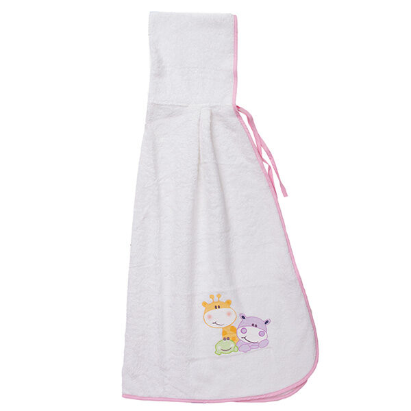 Μπέρτα Μπάνιου Λευκή Motherbaby Ζοο Ροζ  0-3 ετών