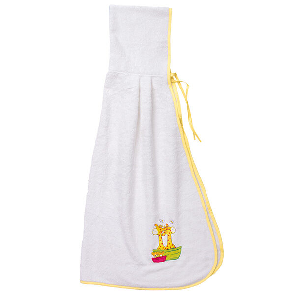 Μπέρτα Μπάνιου Λευκή Motherbaby Καμηλοπάρδαλη Κίτρινη 0-3 ετών