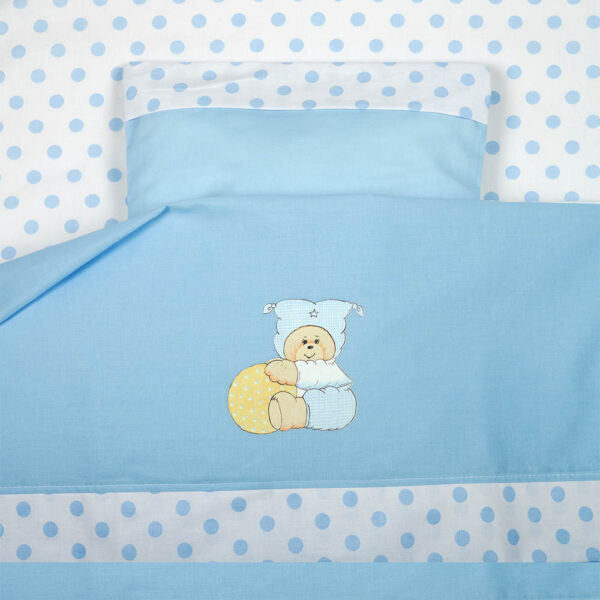 Σετ Σεντόνια Κούνιας, Αρλεκίνος Σιέλ 3 τεμ.