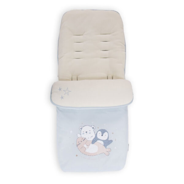 Σάκος Καροτσιού Kikkaboo Polar  Friends, Blue