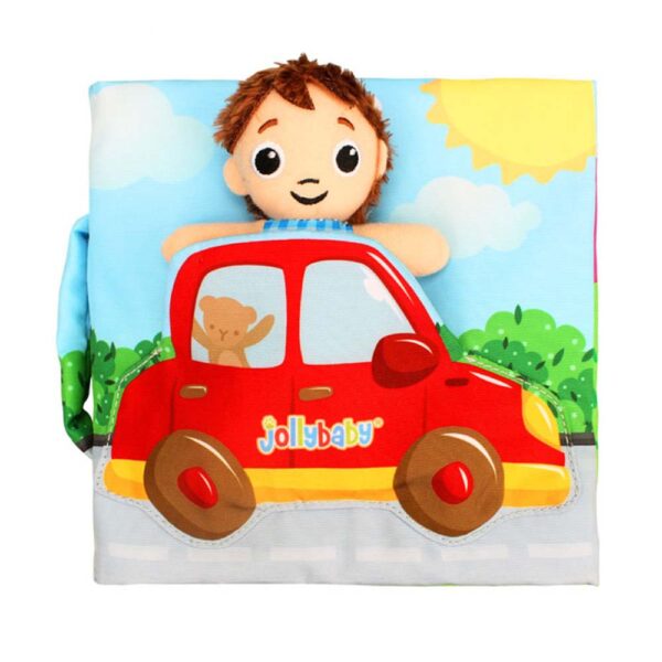 Εκπαιδευτικό Μαλακό Βιβλίο Jollybaby Junior Driver J8149-4 0m+