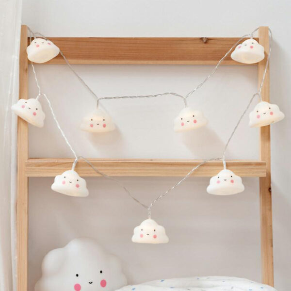 Φωτάκια Διακόσμησης Δωματίου Kiokids Συννεφάκια