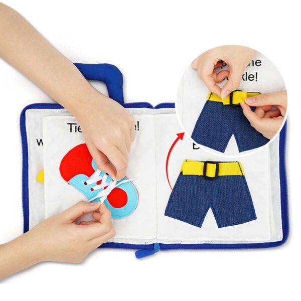 Βιβλίο Δραστηριοτήτων Jollybaby Soft Book Bag J8255 0m+