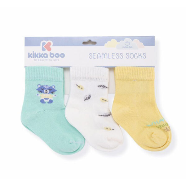 Καλτσάκια Kikkaboo Cat Lovely Day Blue Σετ 3τεμ. 2-3ετών