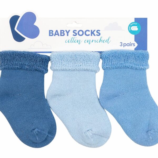 Καλτσάκια Θερμικά Kikkaboo Blue Σετ 3τεμ. 6-12 μηνών