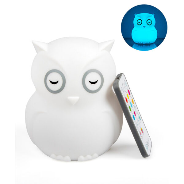 Φορητό Φωτάκι Νυκτός από Σιλικόνη Hibu – (USB φόρτιση)