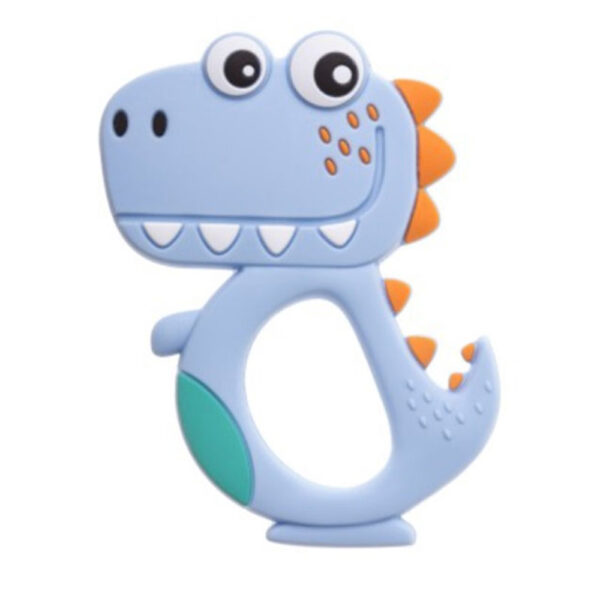 Μασητικό Σιλικόνης Akuku Dino 0m+