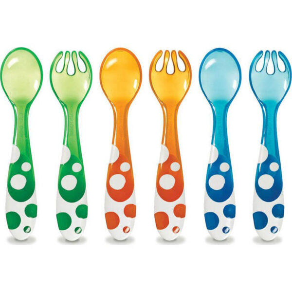 Βρεφικό Σετ Munchkin Κουταλάκια Πιρουνάκια 6 τεμ.