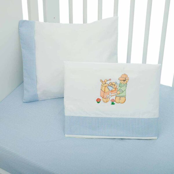 Σετ Σεντόνια Κούνιας, Κηπουρός Σιέλ 3 τεμ.