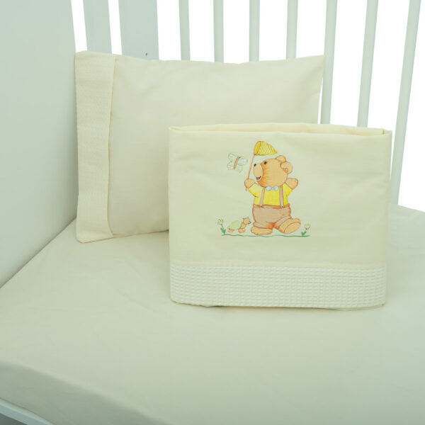 Σετ Σεντόνια Κούνιας, Απόχη Μπεζ 3 τεμ.