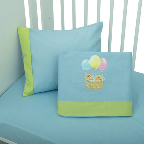 Σετ Σεντόνια Κούνιας, Μπαλόνια Σιέλ 3 τεμ.