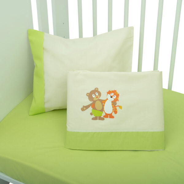 Σετ Σεντόνια Κούνιας, Best Friends Λαχανί 3 τεμ.