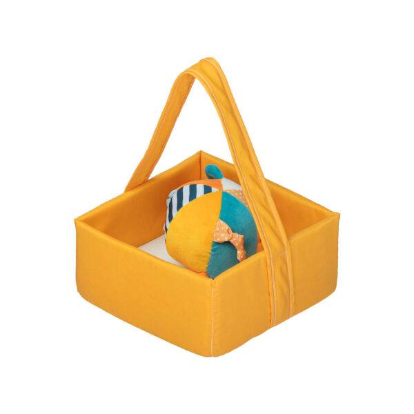 Καλαθάκι για Καλλυντικά Κίτρινο