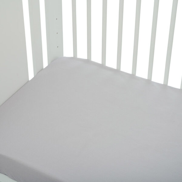 Κατωσέντονο με Λάστιχο για Στρώμα Γκρι