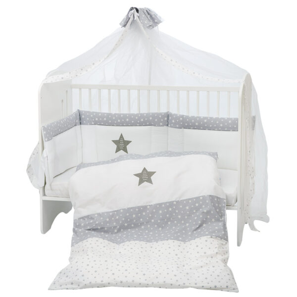 Σετ Προίκας Motherbaby My Star Grey 6τεμ.