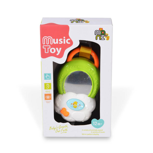 Μουσικός Βρεφικός Καθρέφτης Moni Baby Music Mirror K999-88B 12μ+