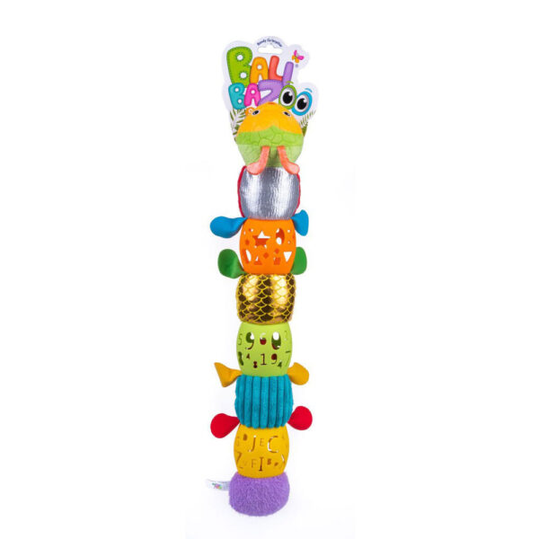 Βρεφική Κουδουνίστρα Bali Bazoo Bendy Caterpillar Toy 80208 0m+