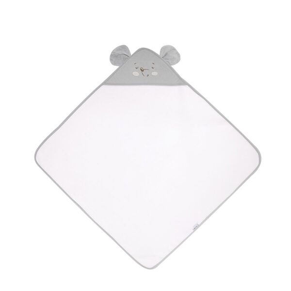 Μπέρτα Μπάνιου Kikkaboo Hooded Towel Terry Joyful Mice 90/90εκ.