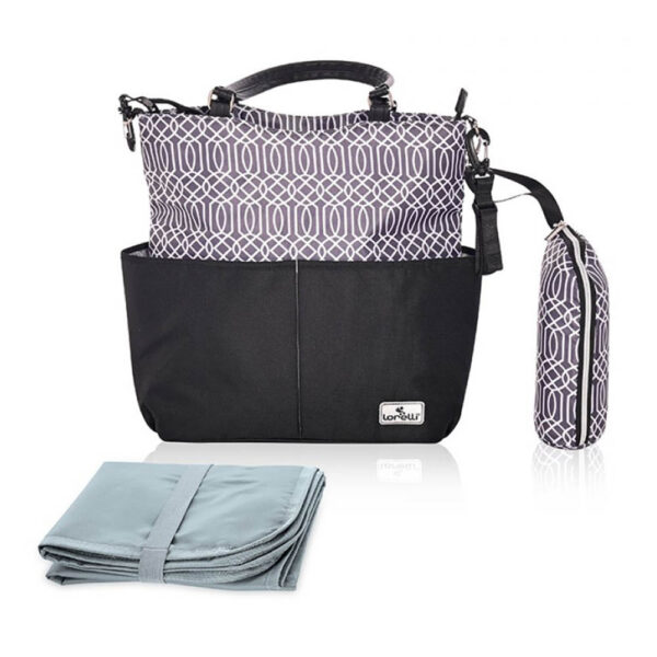 Τσάντα Μαμάς Lorelli Laura Black