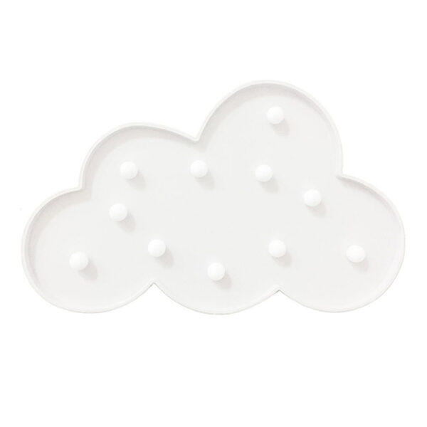 Φωτάκι Νυκτός Led Λευκό Σύννεφο 18.5x29.5cm