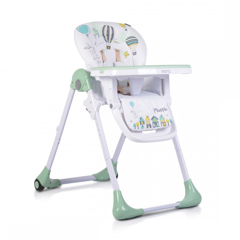 Καρέκλα Φαγητού Moni Muffin Mint | Mother Baby