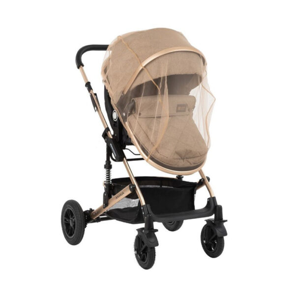 Κουνουπιέρα Καροτσιού Kikkaboo Μπεζ