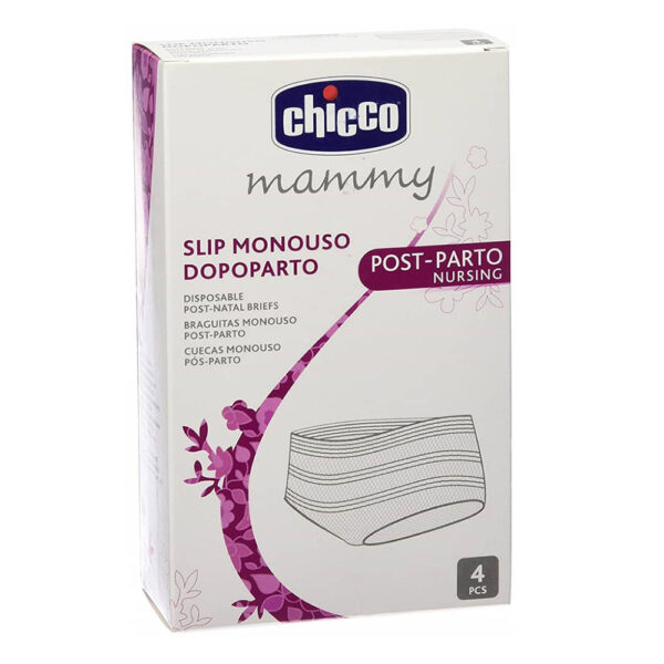 Εσώρουχα μίας Χρήσης με Ελαστικό Δίχτυ Chicco One Size 4τεμ