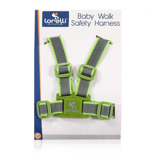 Ιμάντας Υποστήριξης Μωρού Lorelli Safety Harness Grey & Green