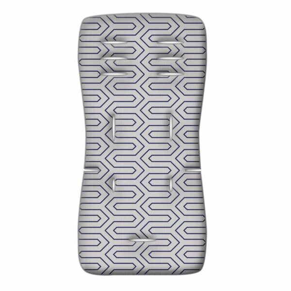 Στρωματάκι Καροτσιού Memory Foam Greco Strom Maze Grey