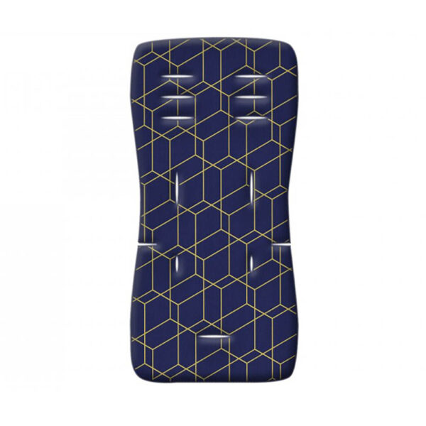 Στρωματάκι Καροτσιού 3D Fiber Greco Strom Honeycomb Blue