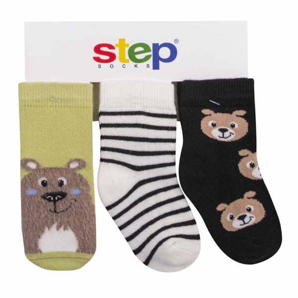 Καλτσάκια για Αγόρι Step Bear 3τεμ.