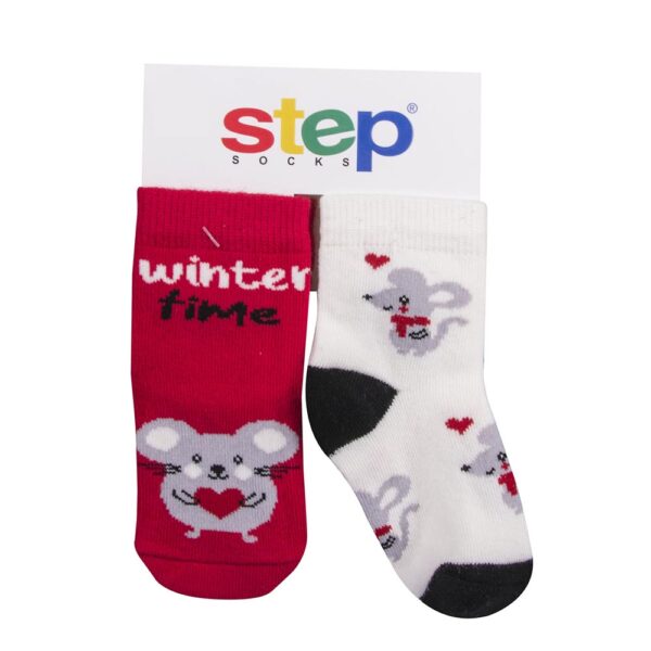 Καλτσάκια για Κορίτσι Step Winter Time 2τεμ.