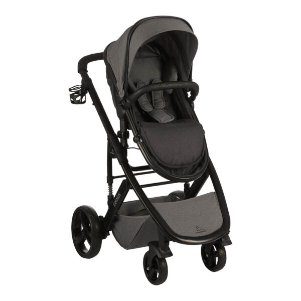 Καρότσι Motherbaby Genius 2 σε 1 Dark Grey