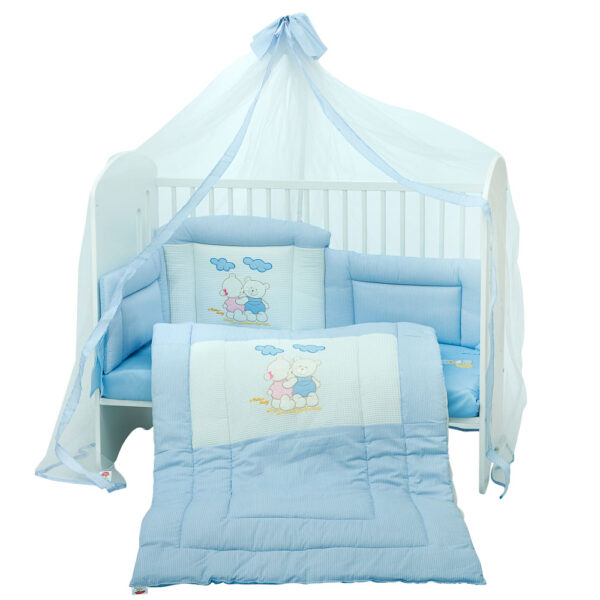 Προίκα μωρού Motherbaby Διδυμάκια σιελ