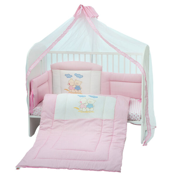 Προίκα μωρού Motherbaby Διδυμάκια ροζ