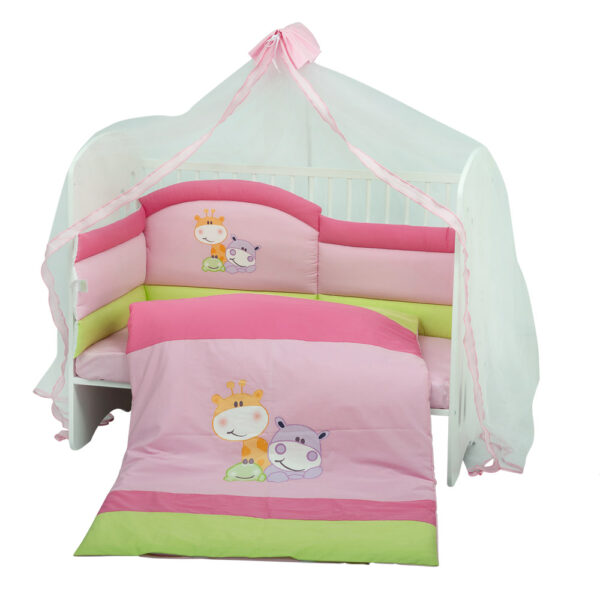 Προίκα μωρού Motherbaby Ζοο ροζ