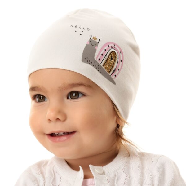 Βρεφικό Σκουφάκι Βαμβακερό Princess Snail